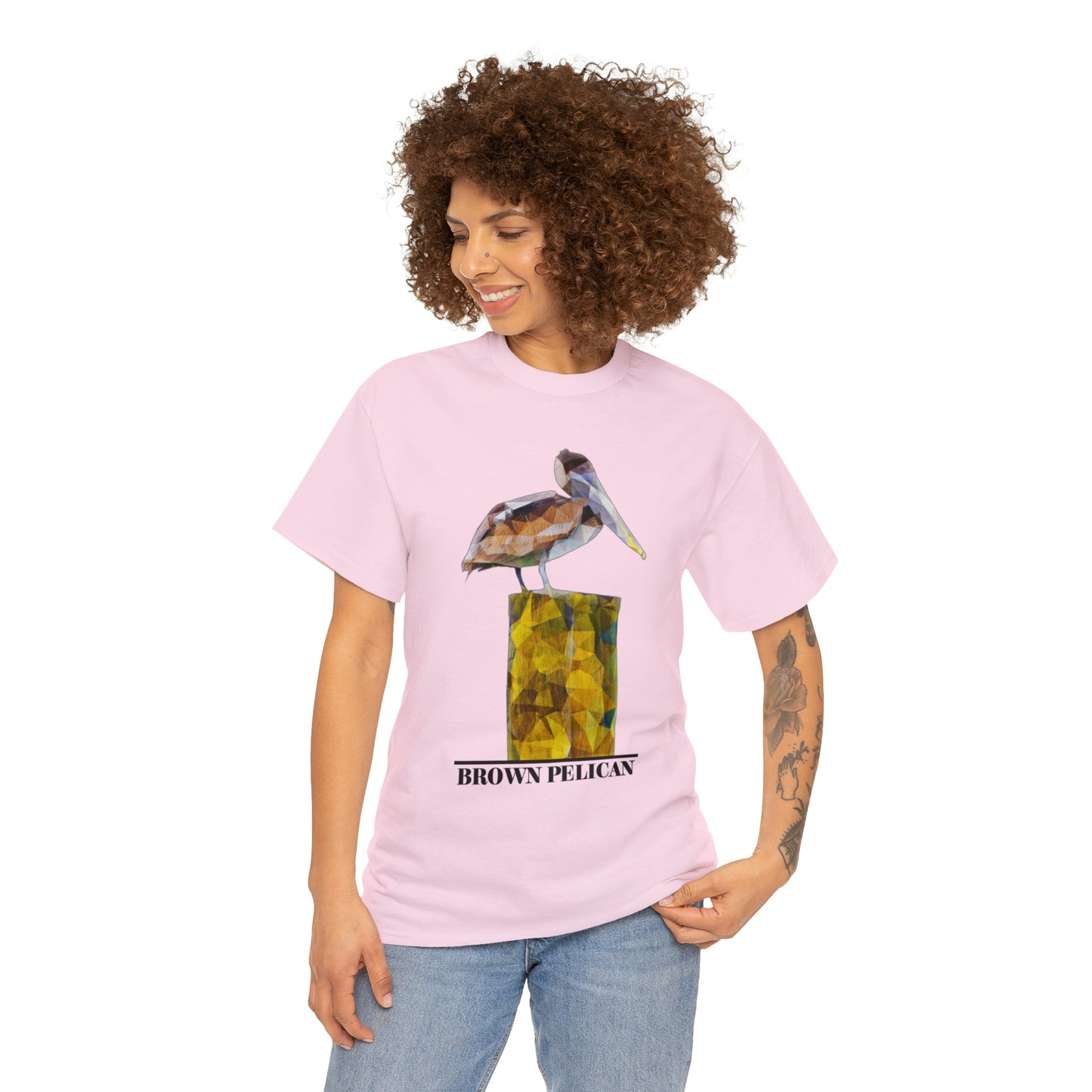 Brown Pelican Unisex Heavy Cotton Tee