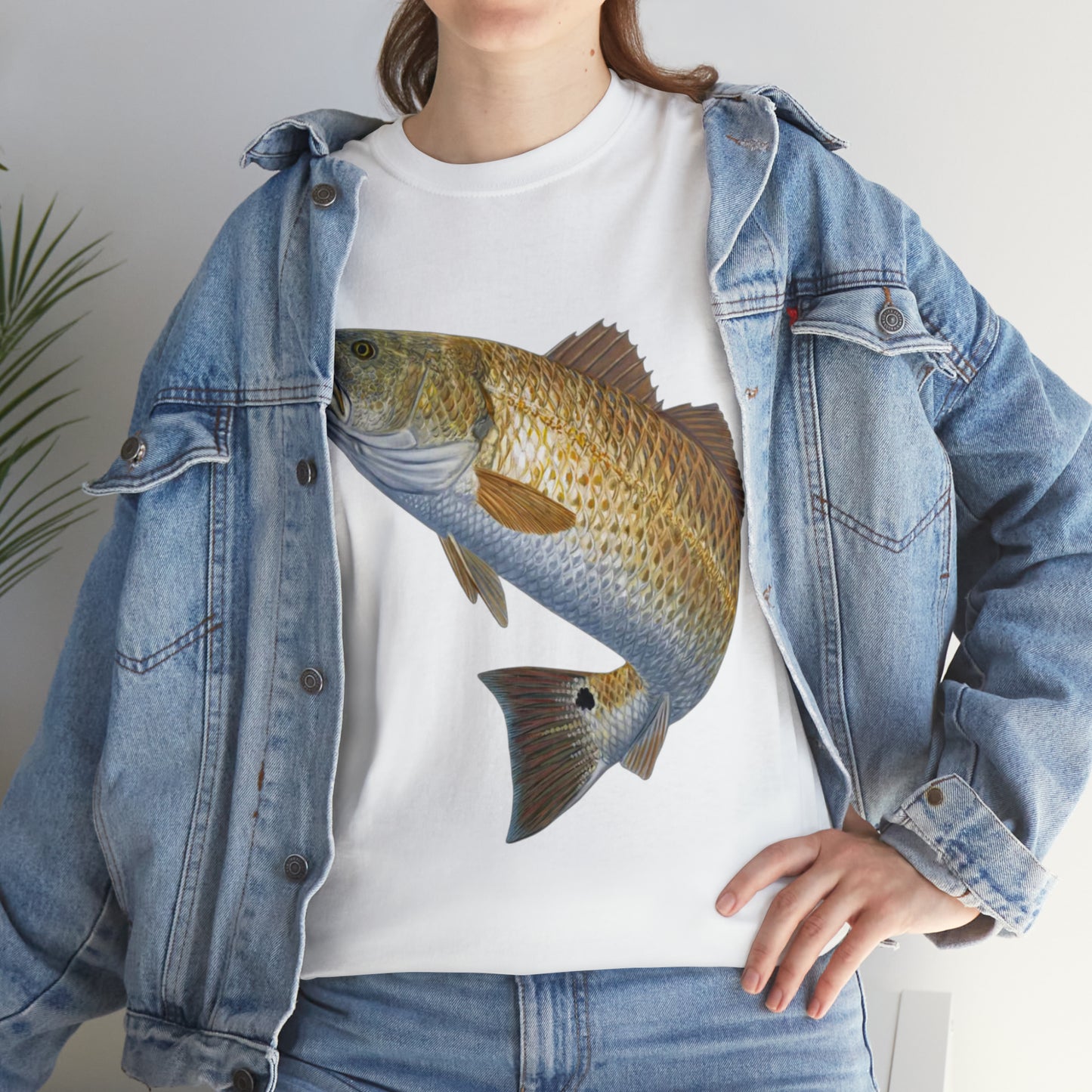 Redfish Unisex Heavy Cotton Tee