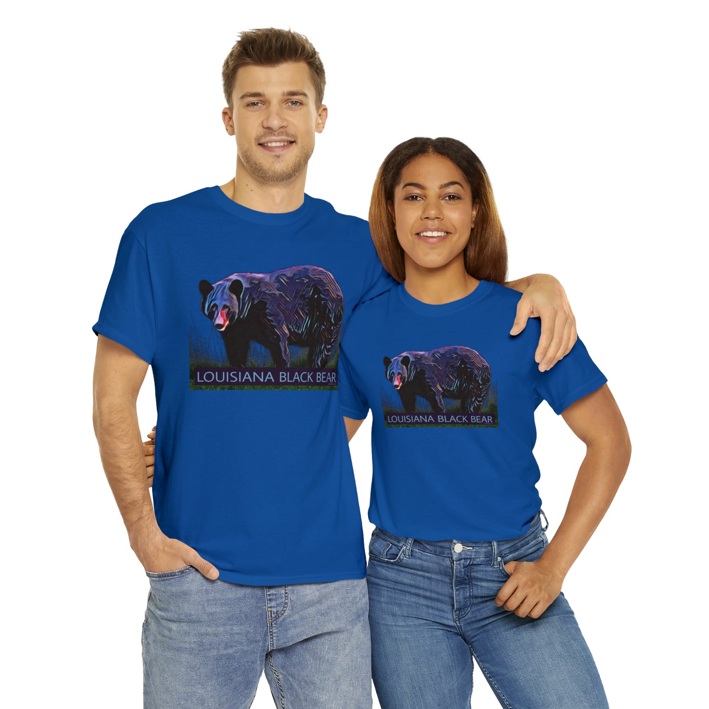 Louisiana Black Bear Unisex Heavy Cotton Tee