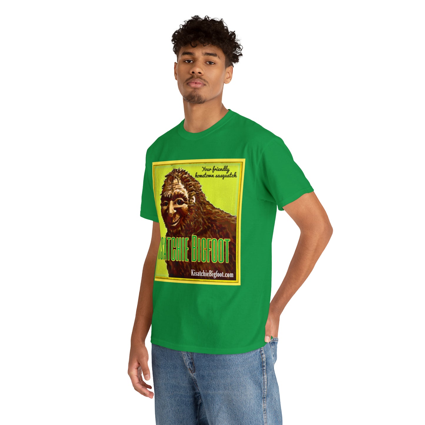 Kisatchie Bigfoot Unisex Heavy Cotton Tee