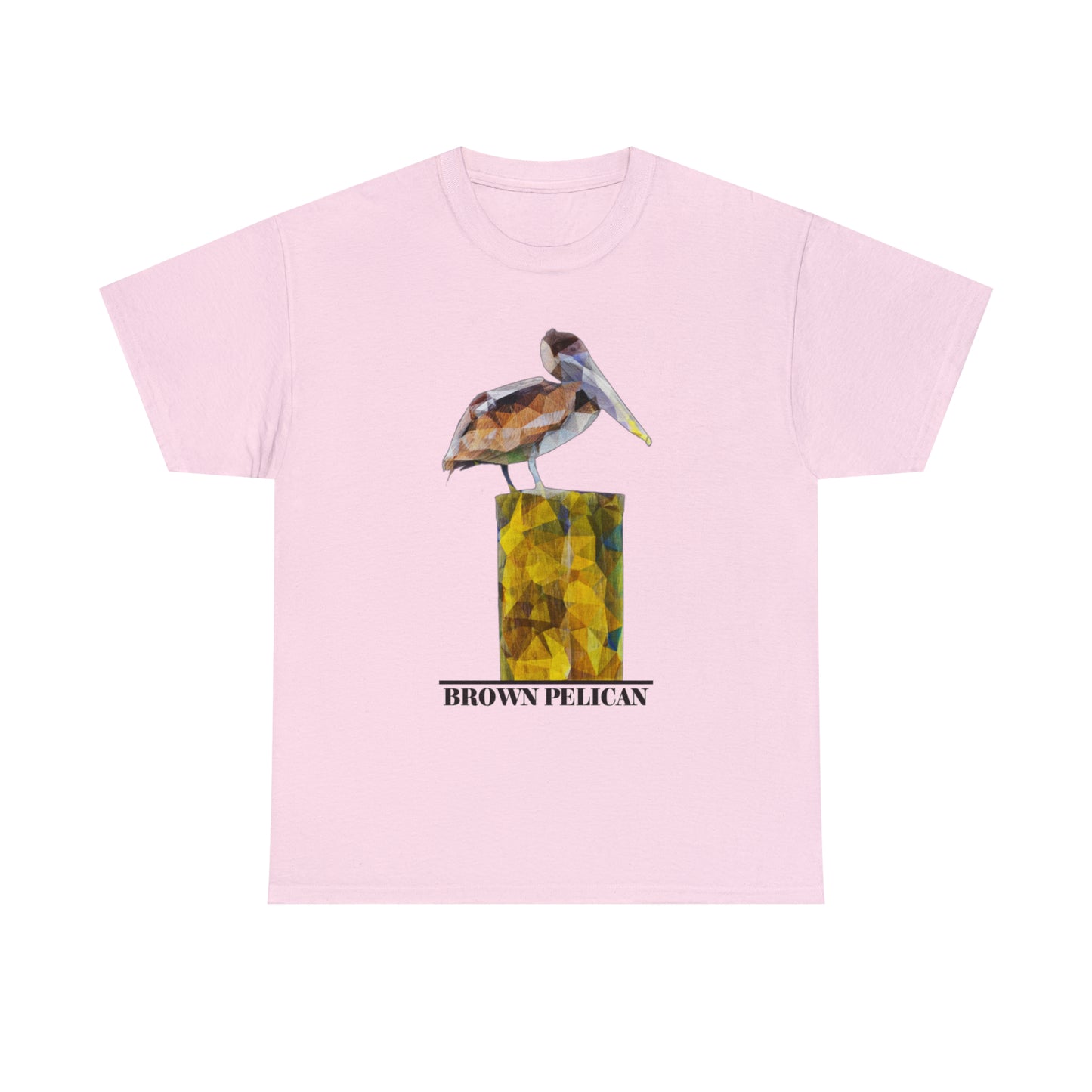 Brown Pelican Unisex Heavy Cotton Tee