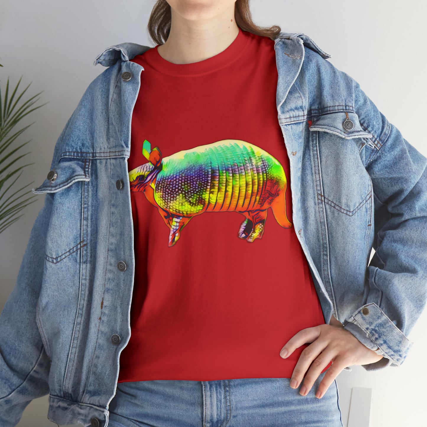 Golden Armadillo Unisex Heavy Cotton Tee