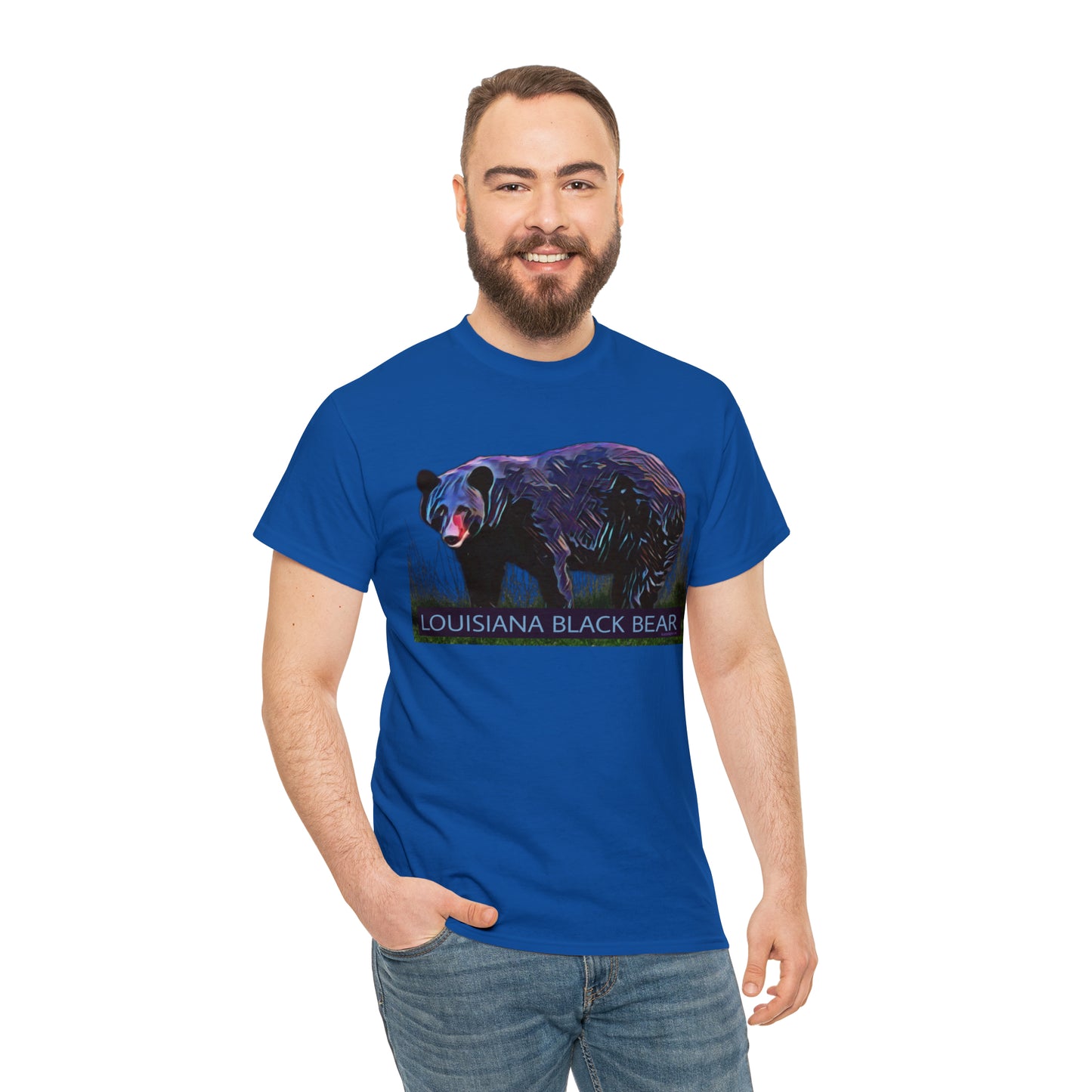 Louisiana Black Bear Unisex Heavy Cotton Tee