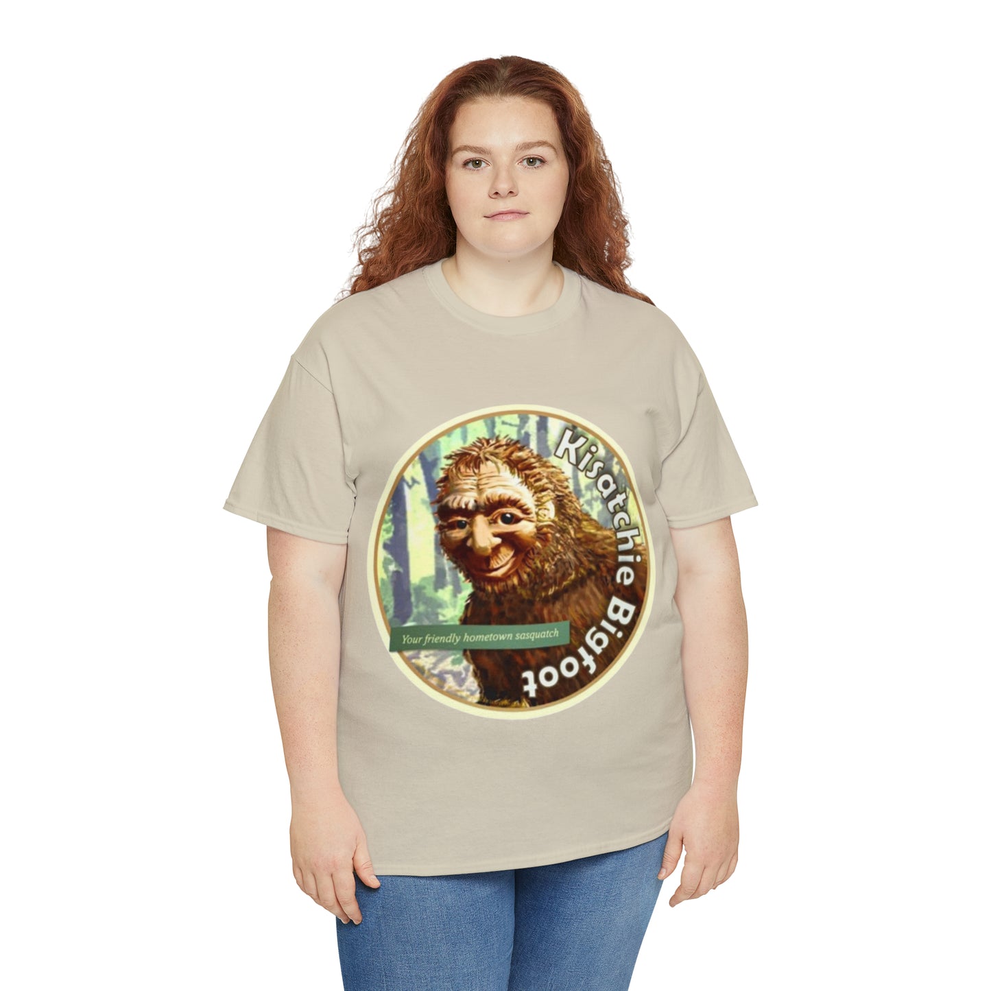 Kisatchie Bigfoot Unisex Heavy Cotton Tee