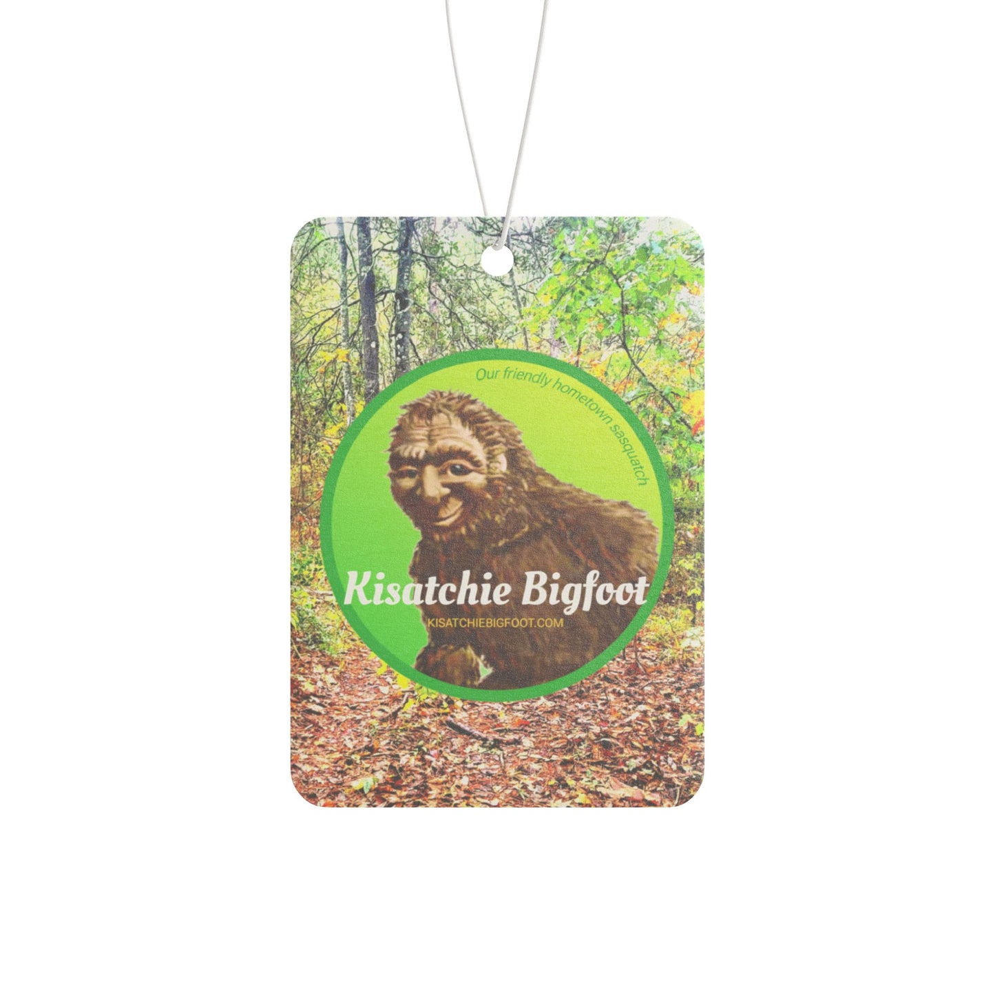 Kisatchie Bigfoot Car Air Freshener