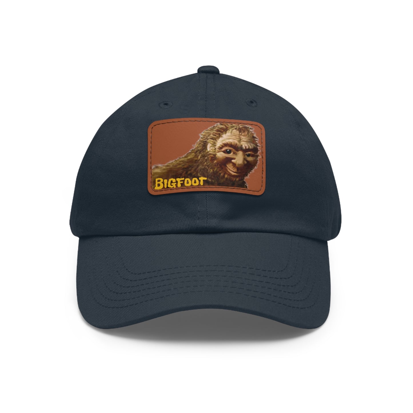 Dad Cap with Bigfoot Leather Patch