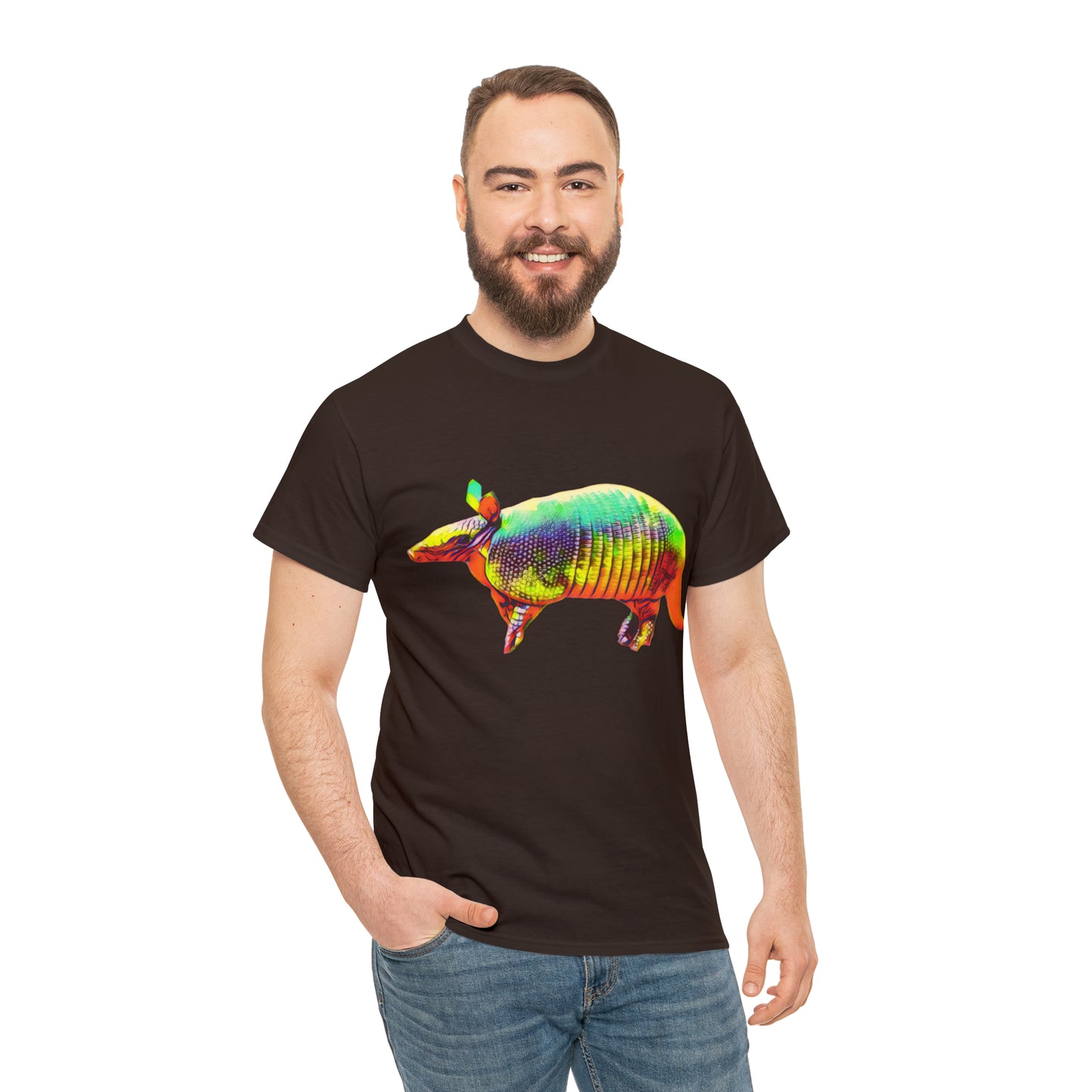 Golden Armadillo Unisex Heavy Cotton Tee