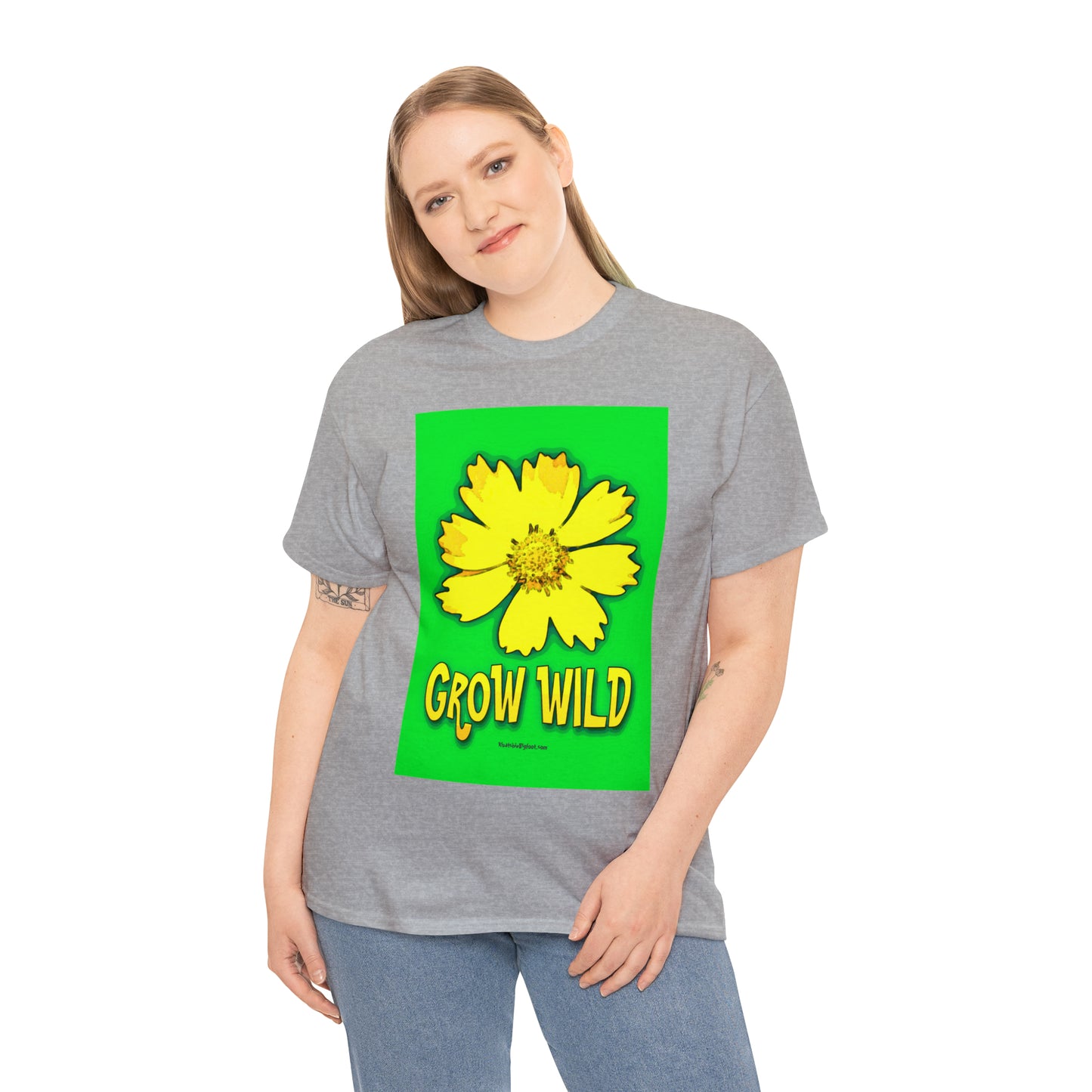 Grow Wild Unisex Heavy Cotton Tee