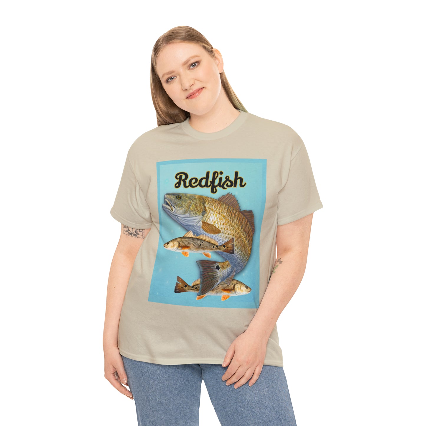 Redfish Unisex Heavy Cotton Tee