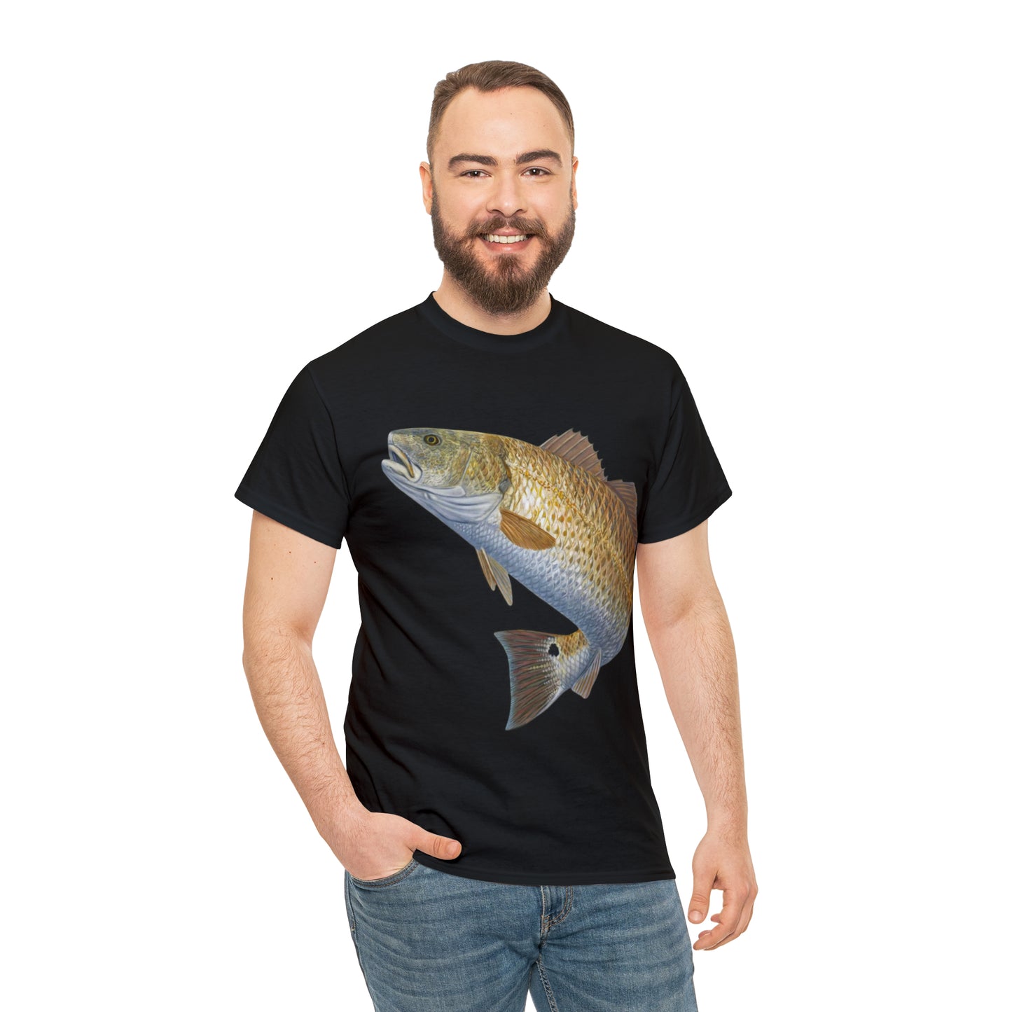 Redfish Unisex Heavy Cotton Tee