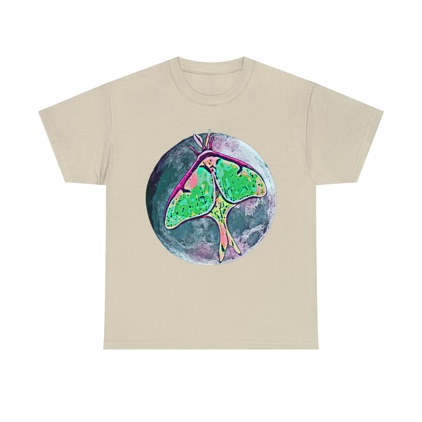 Luna Moth Unisex Heavy Cotton Tee