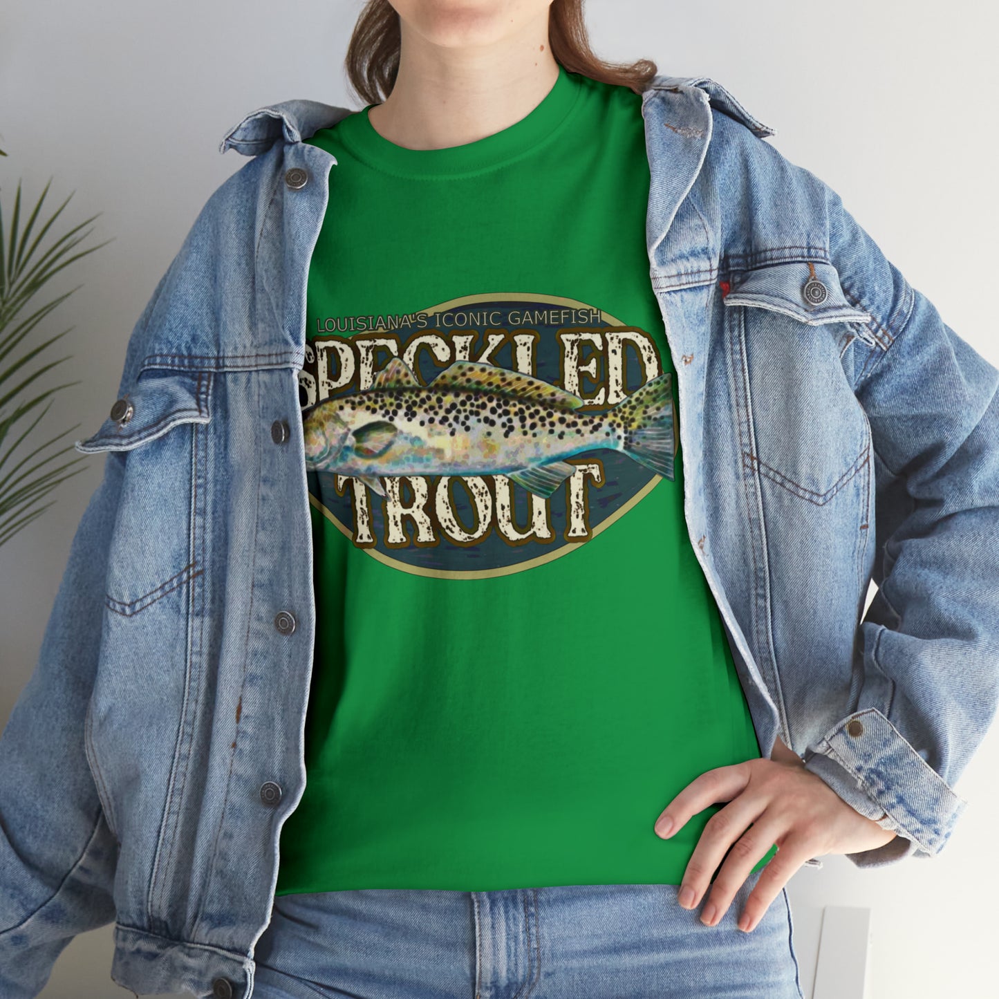 Speckled Trout Unisex Heavy Cotton Tee