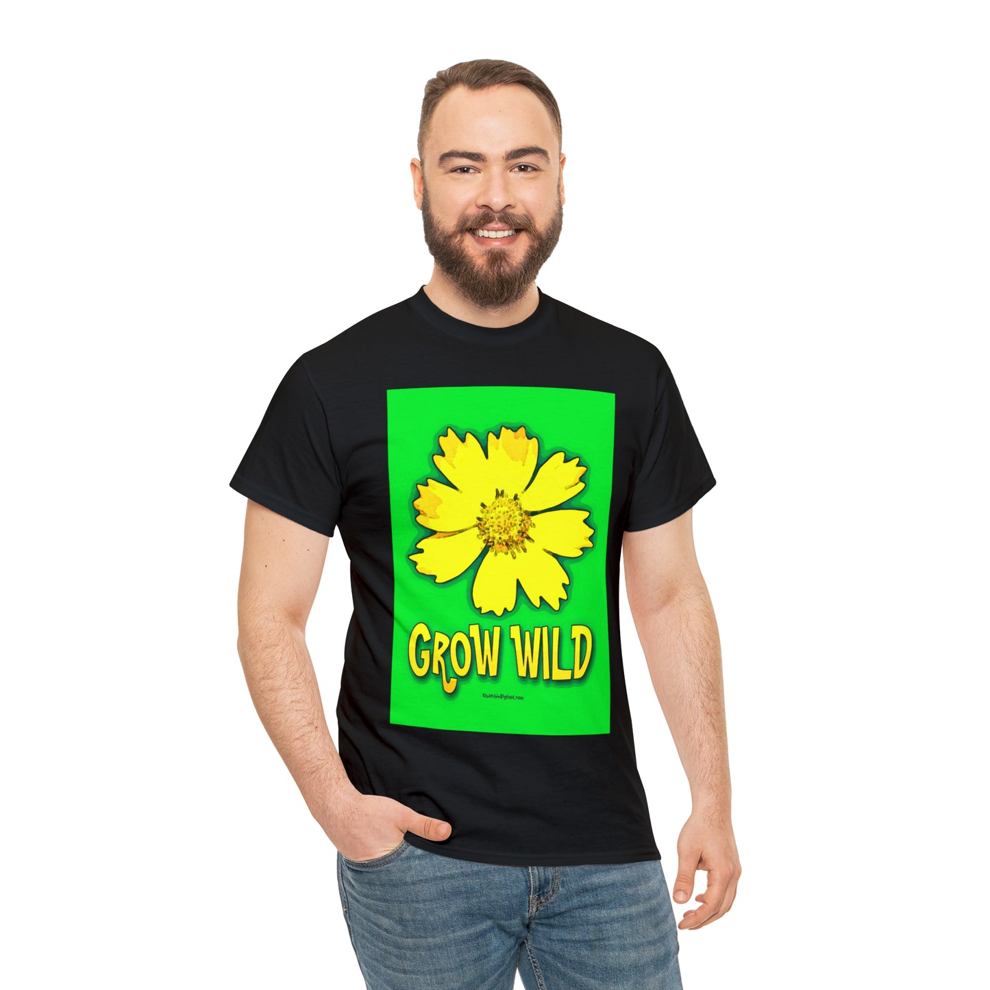 Grow Wild Unisex Heavy Cotton Tee