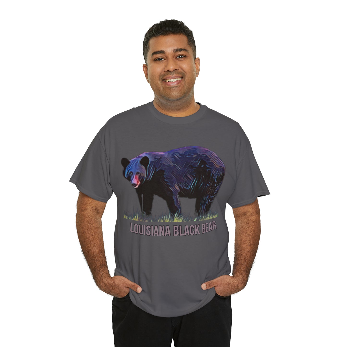 Louisiana Black Bear Unisex Heavy Cotton Tee