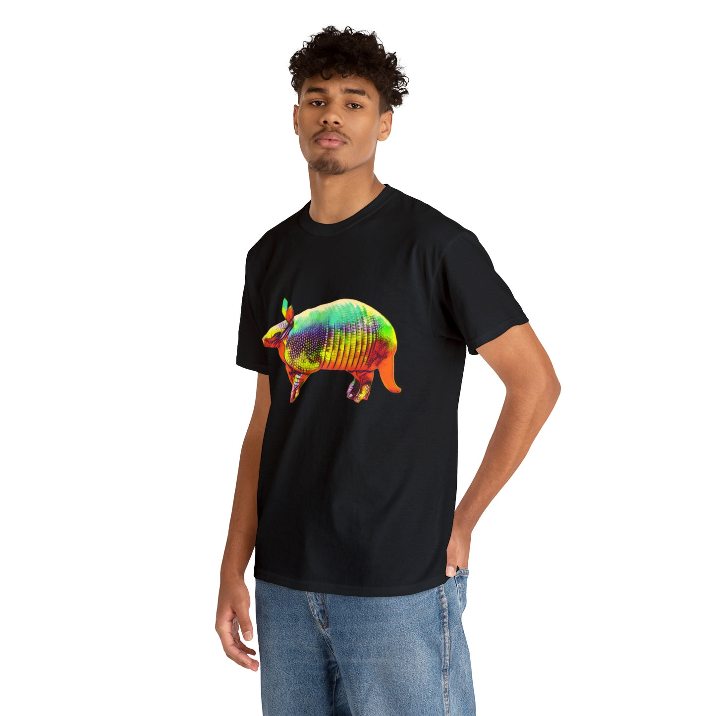 Golden Armadillo Unisex Heavy Cotton Tee