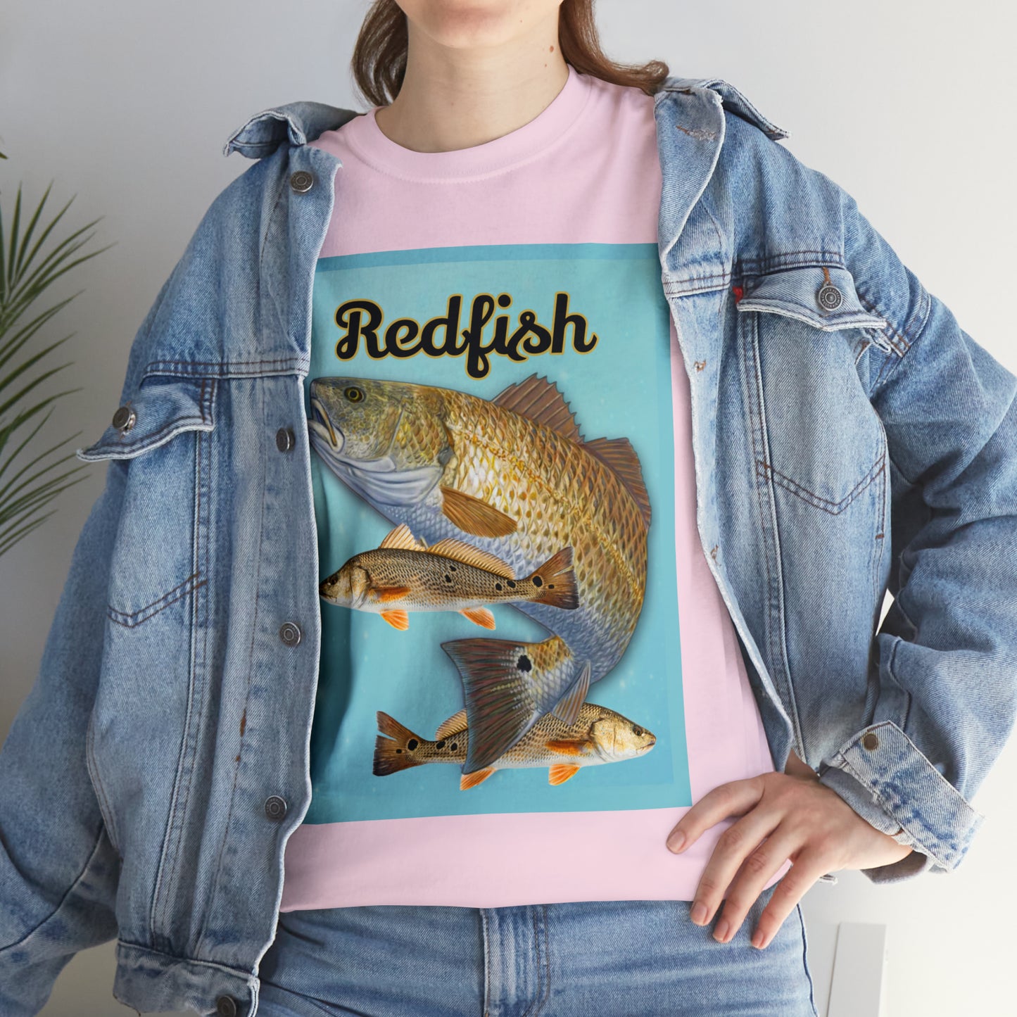 Redfish Unisex Heavy Cotton Tee