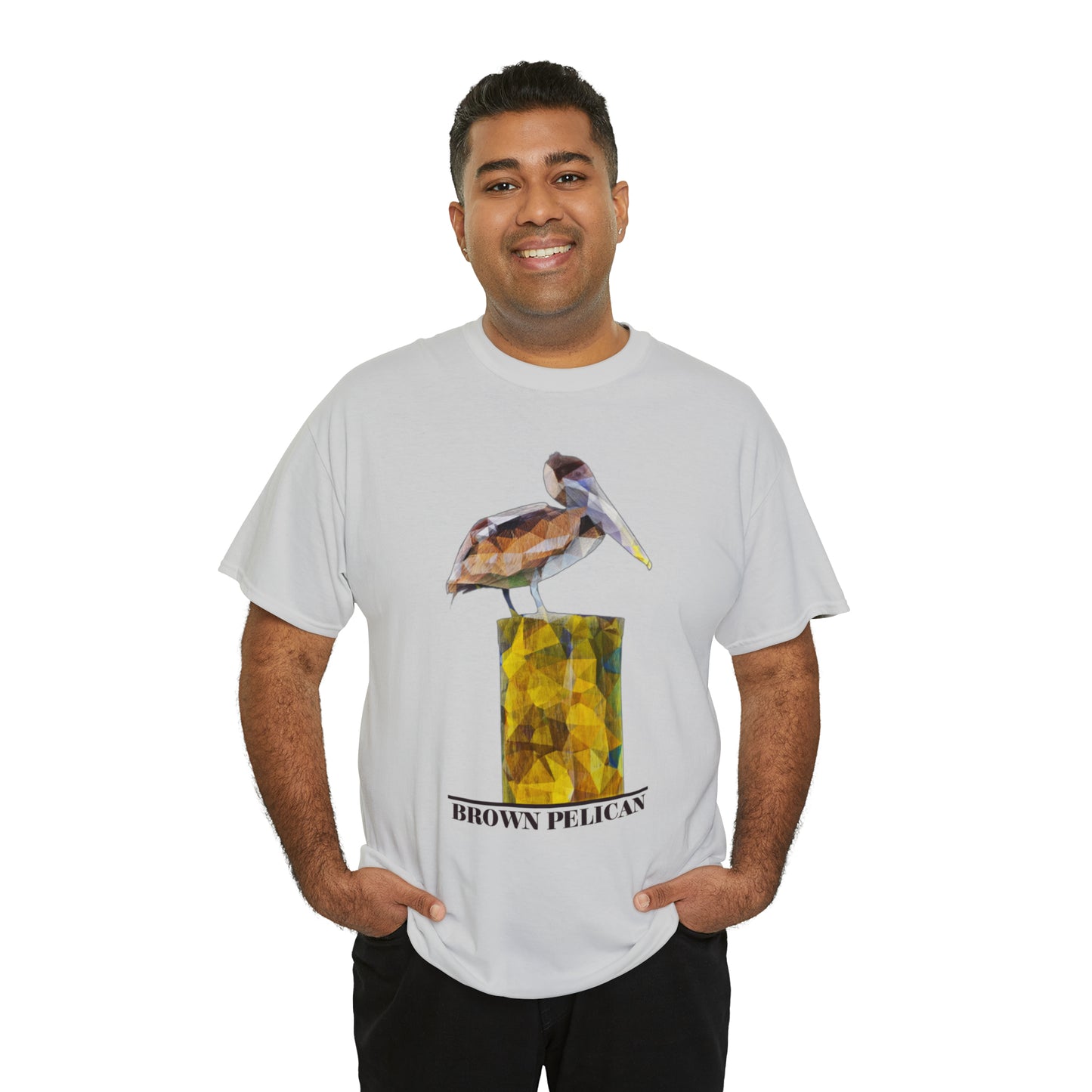 Brown Pelican Unisex Heavy Cotton Tee