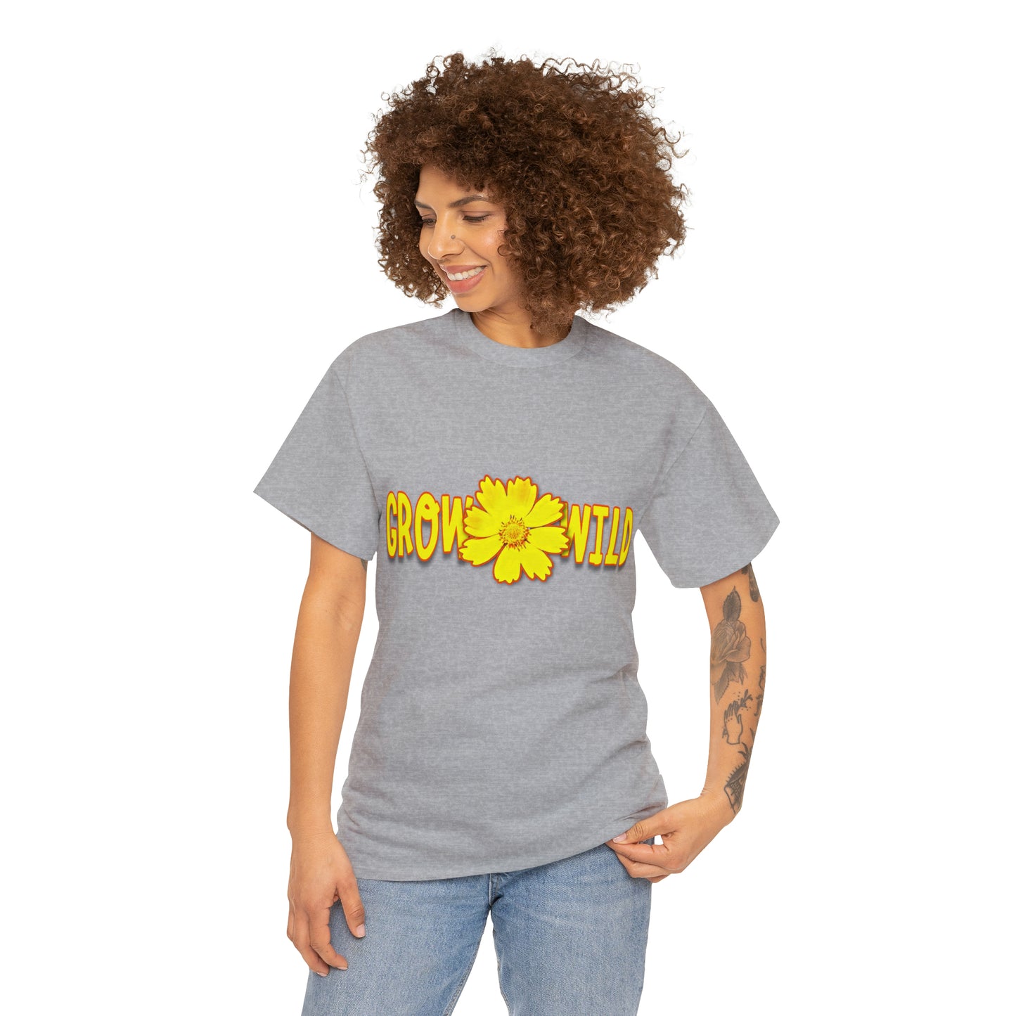 Grow Wild Unisex Heavy Cotton Tee