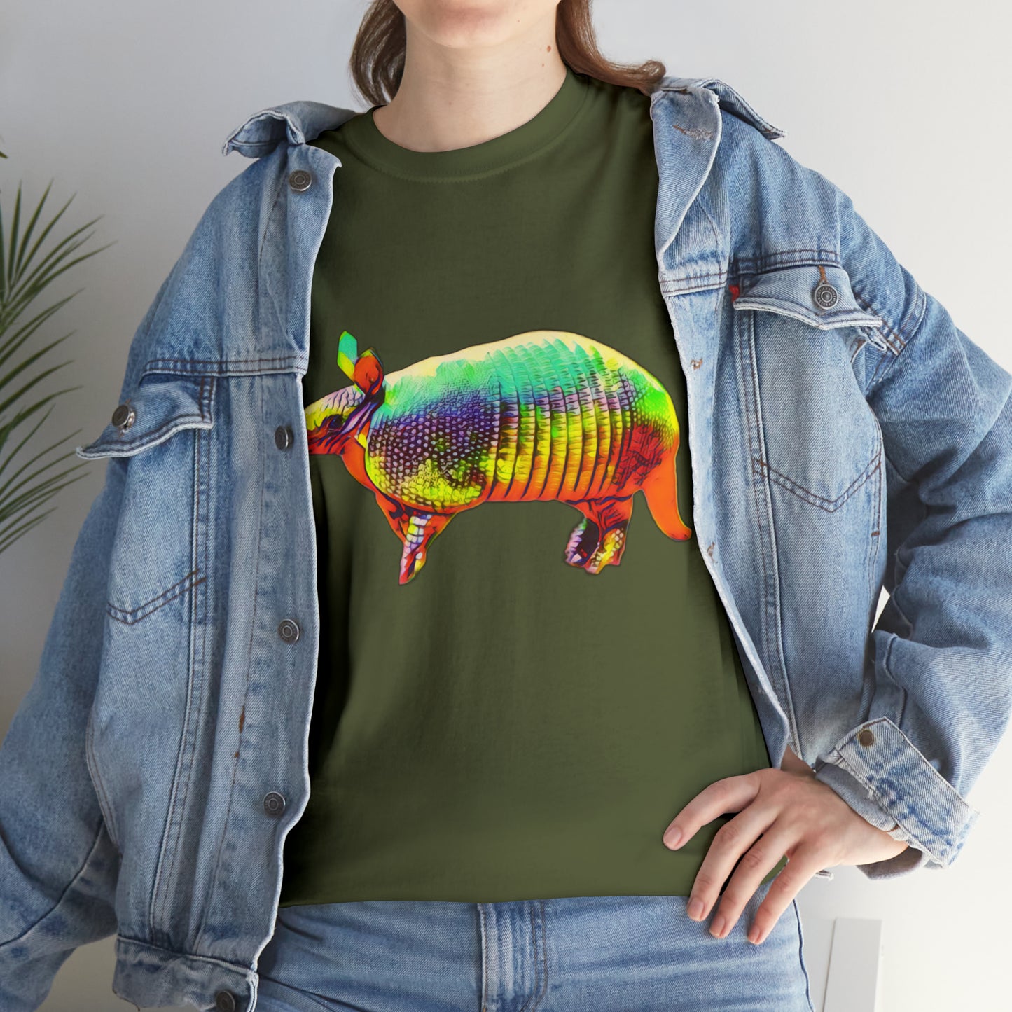 Golden Armadillo Unisex Heavy Cotton Tee