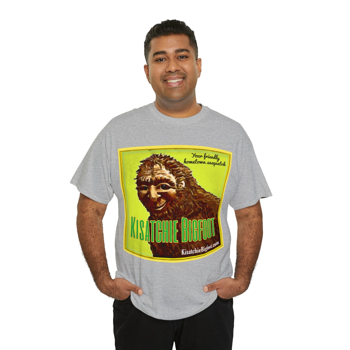 Kisatchie Bigfoot Unisex Heavy Cotton Tee