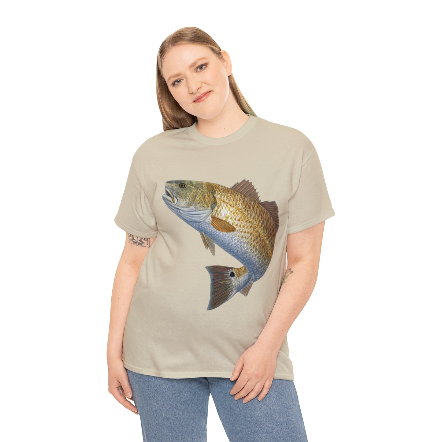 Redfish Unisex Heavy Cotton Tee