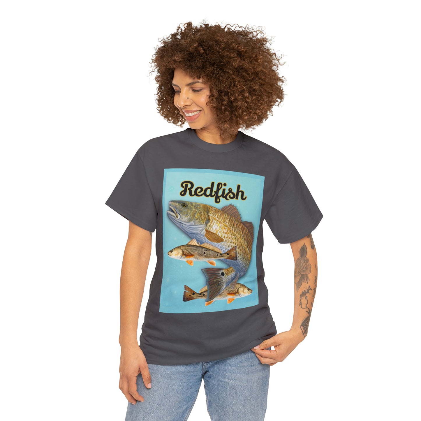 Redfish Unisex Heavy Cotton Tee