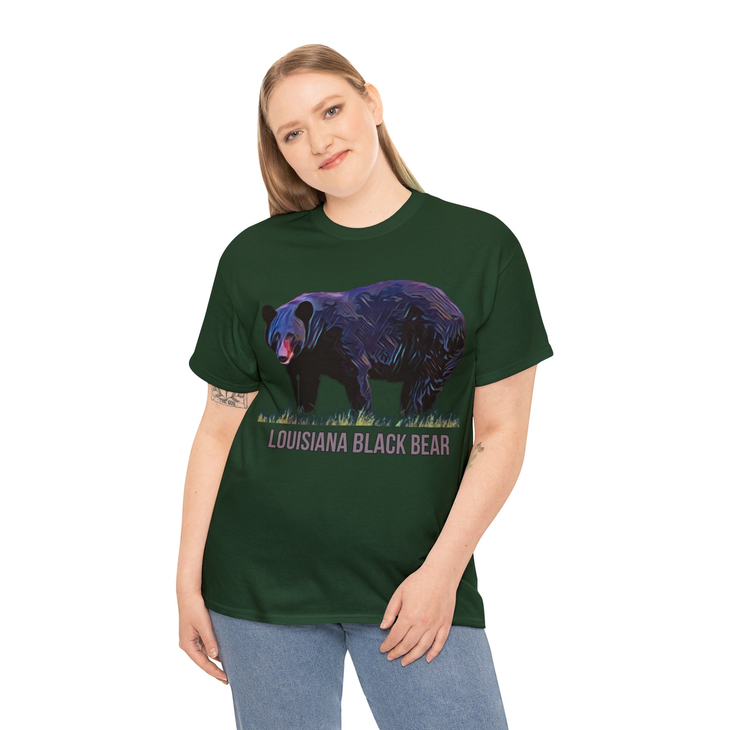 Louisiana Black Bear Unisex Heavy Cotton Tee