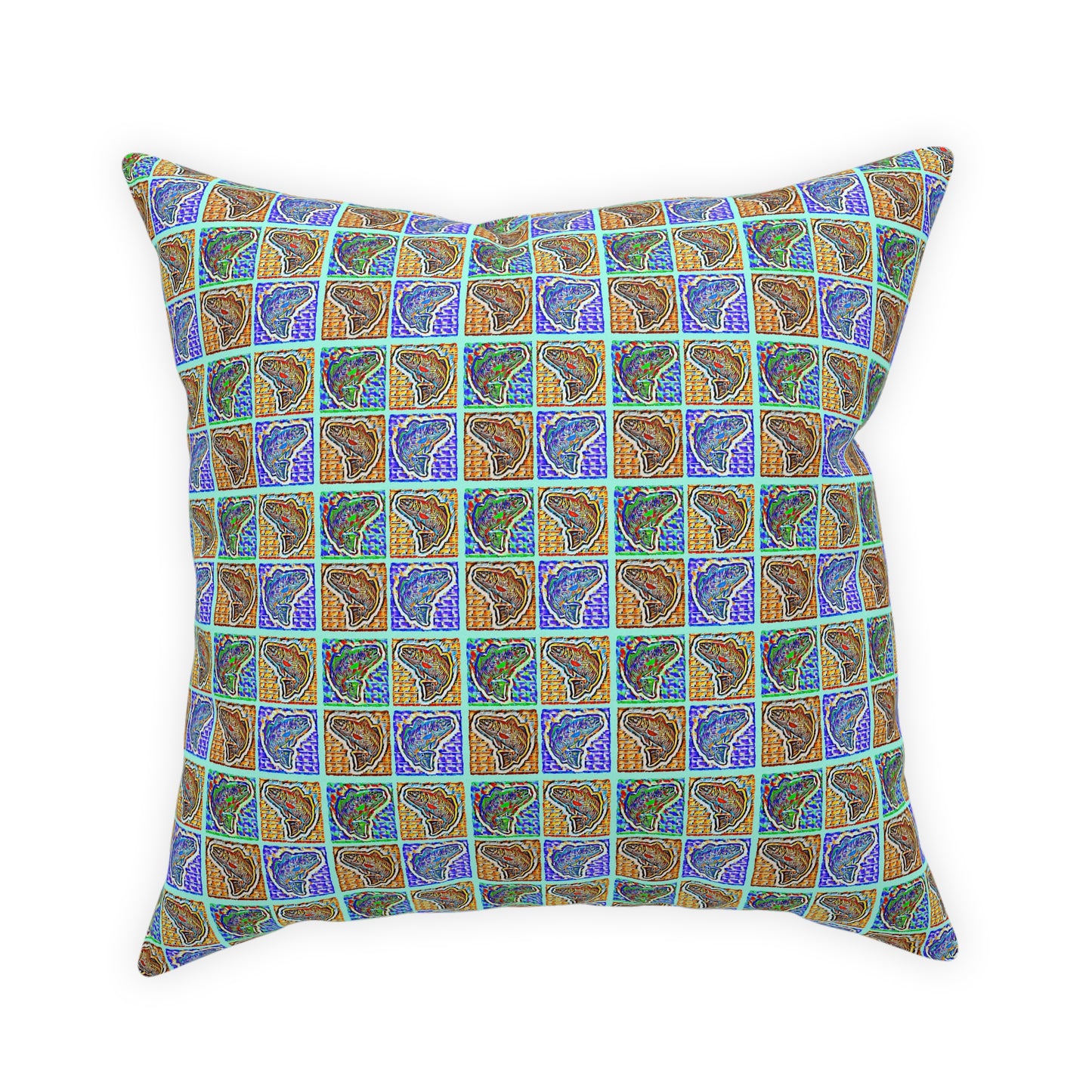 Redfish Broadcloth Pillow