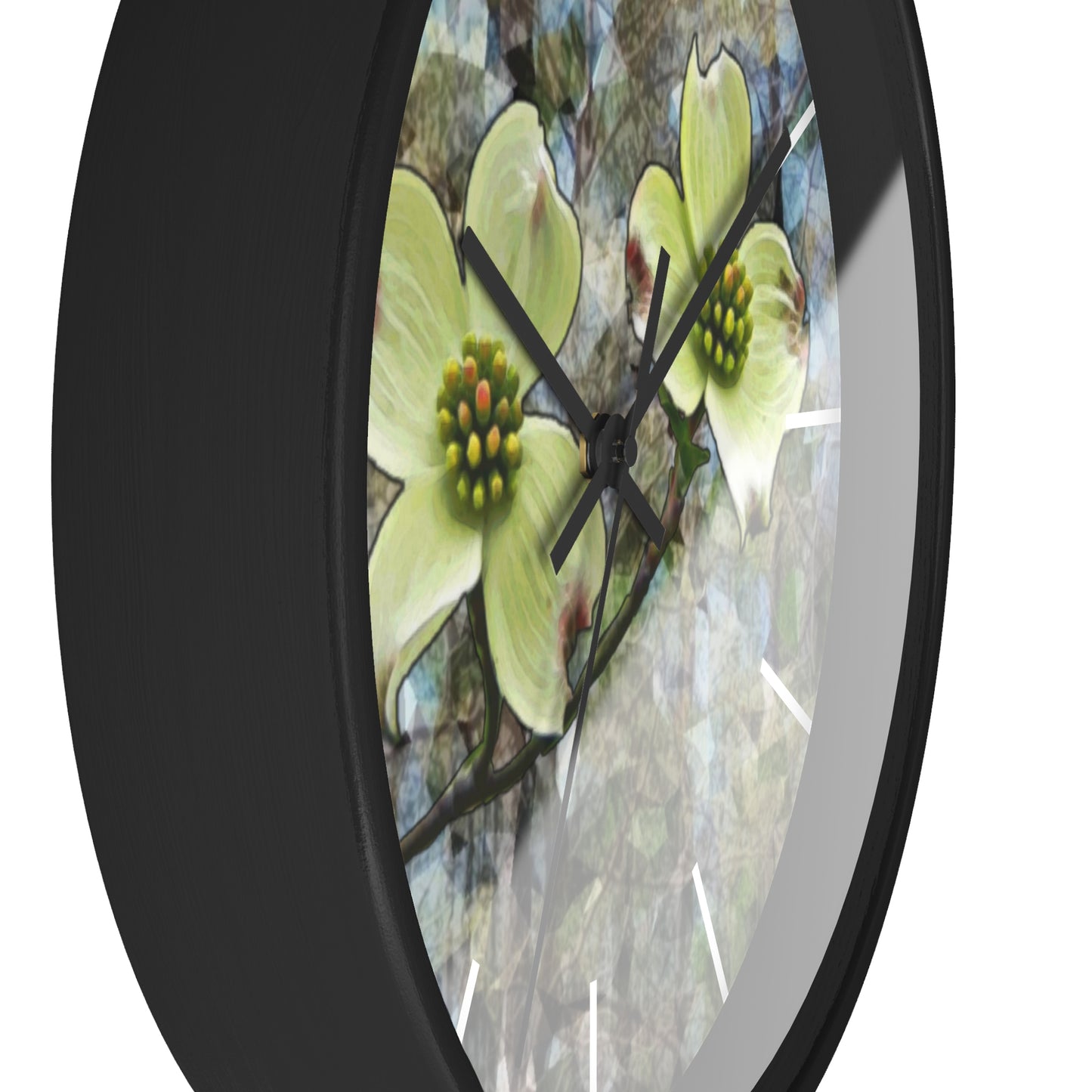 Kisatchie Dogwoods Wall Clock