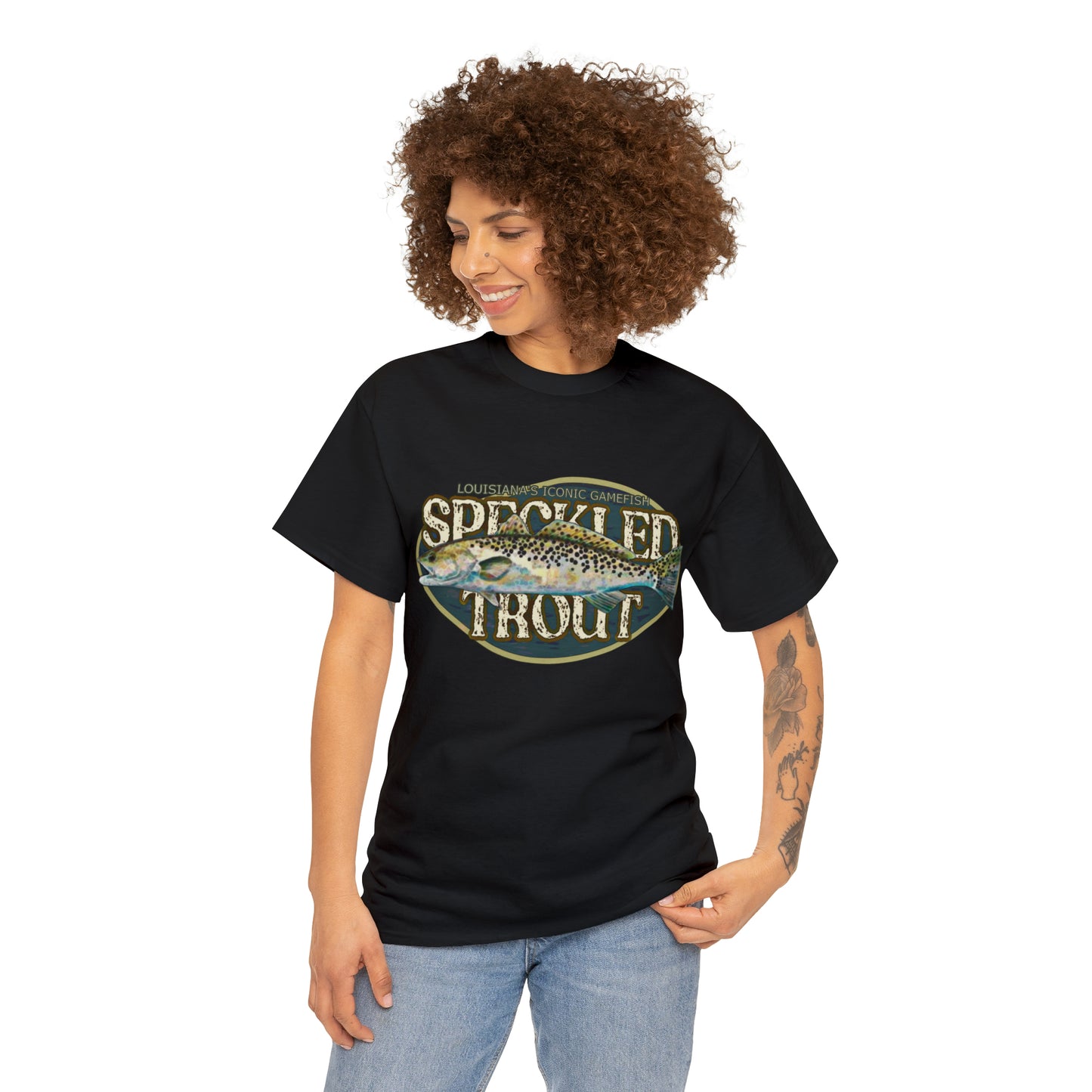 Speckled Trout Unisex Heavy Cotton Tee