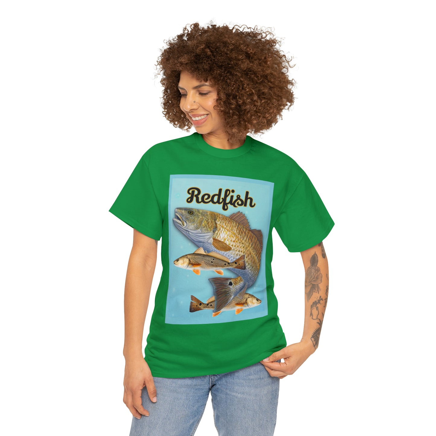 Redfish Unisex Heavy Cotton Tee