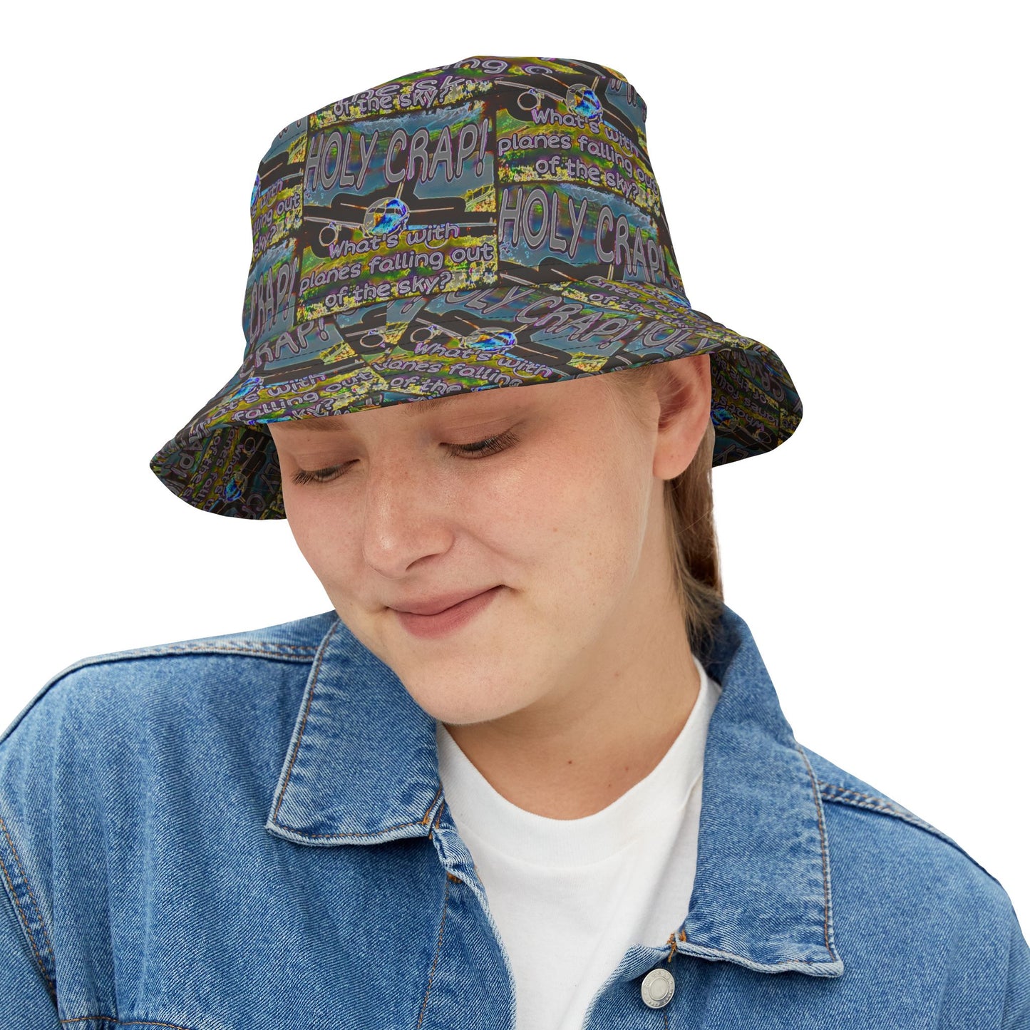 Falling Planes Bucket Hat