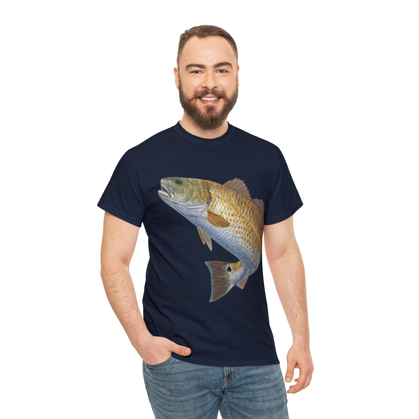 Redfish Unisex Heavy Cotton Tee