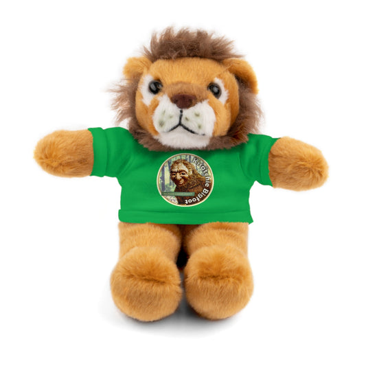 Stuffed Lion with Kisatchie Bigfoot Tee