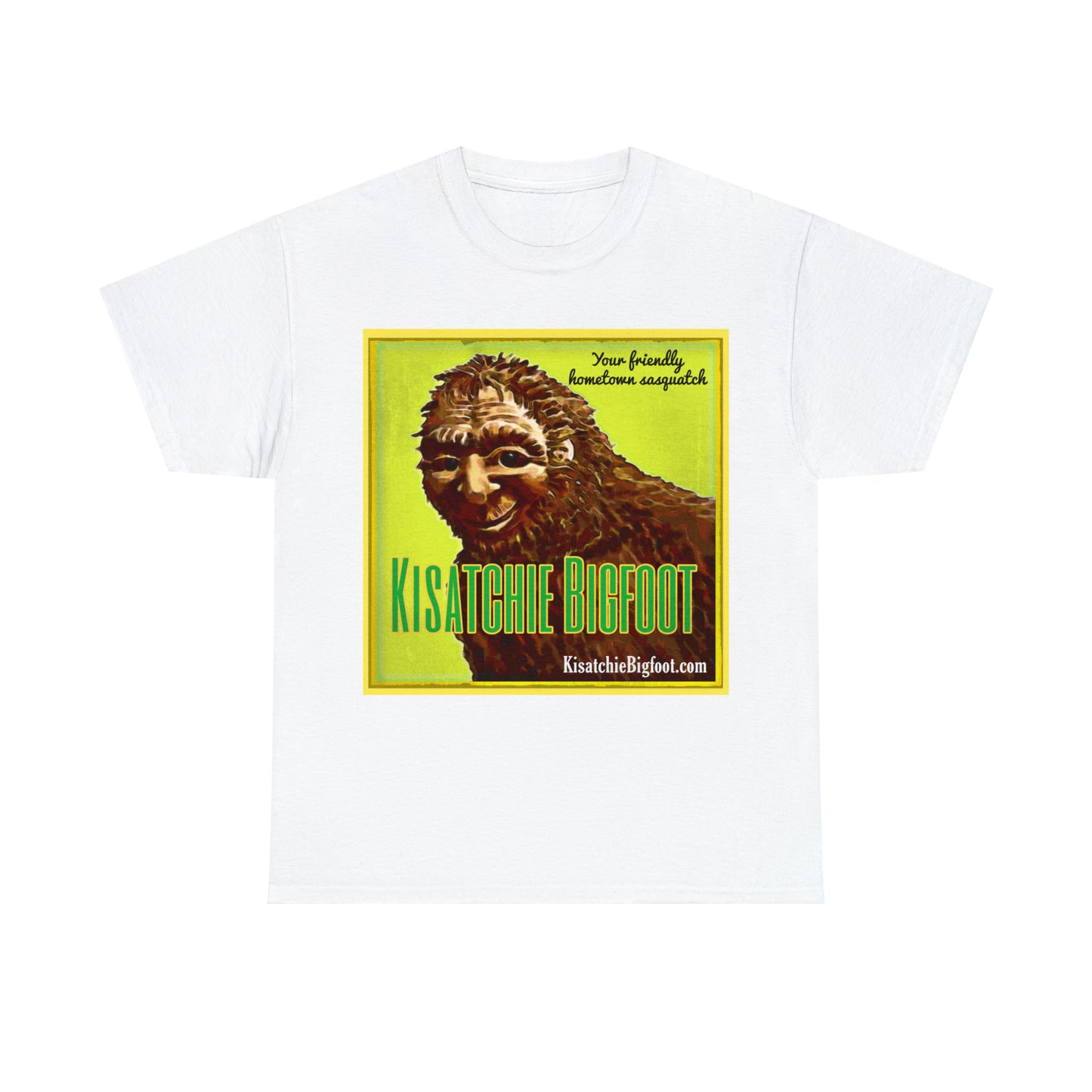 Kisatchie Bigfoot Unisex Heavy Cotton Tee