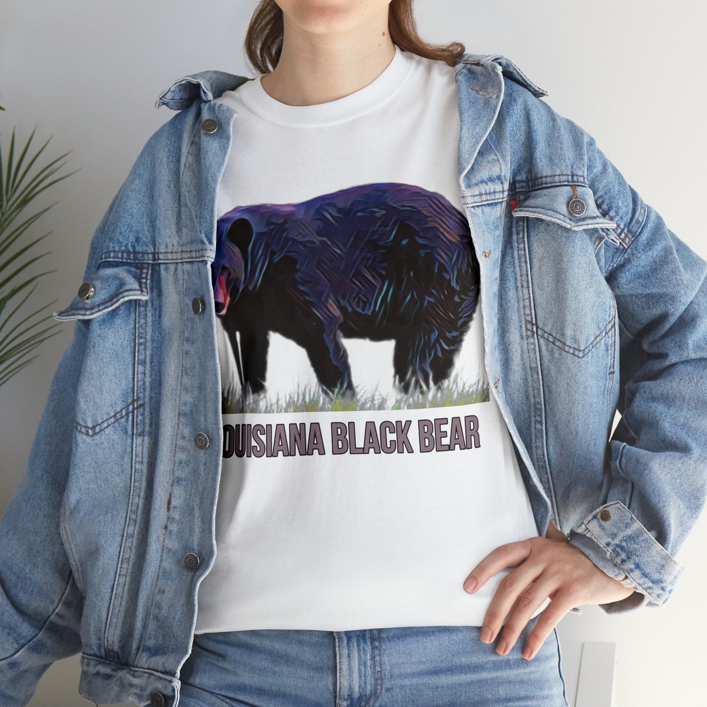 Louisiana Black Bear Unisex Heavy Cotton Tee