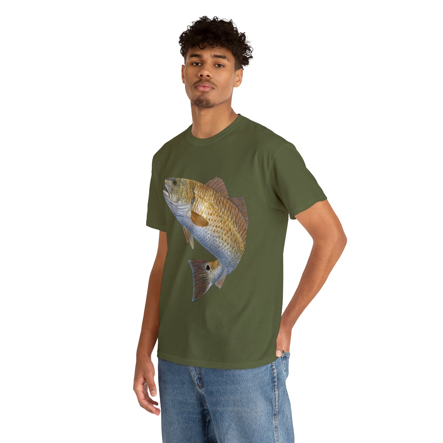 Redfish Unisex Heavy Cotton Tee