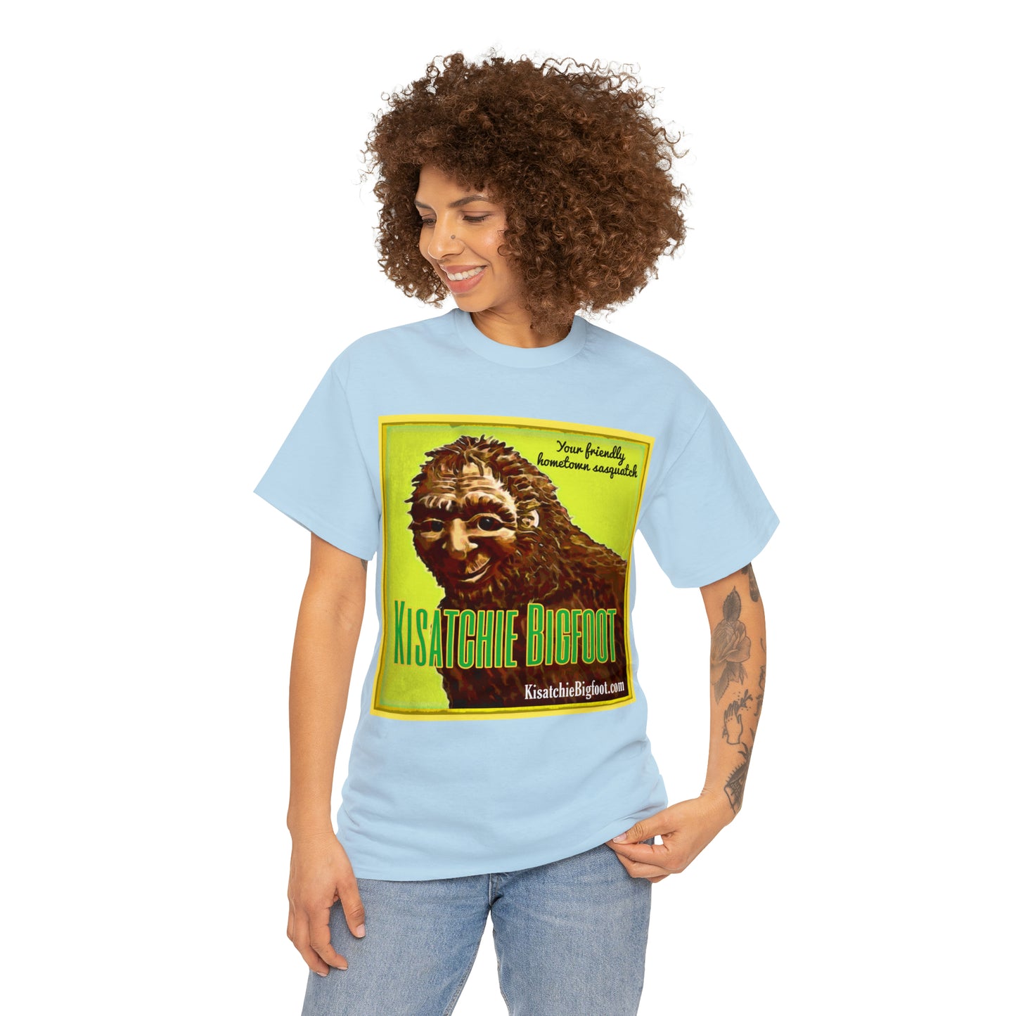 Kisatchie Bigfoot Unisex Heavy Cotton Tee