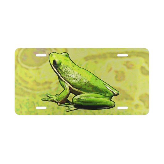 Kisatchie Tree Frog Vanity Plate