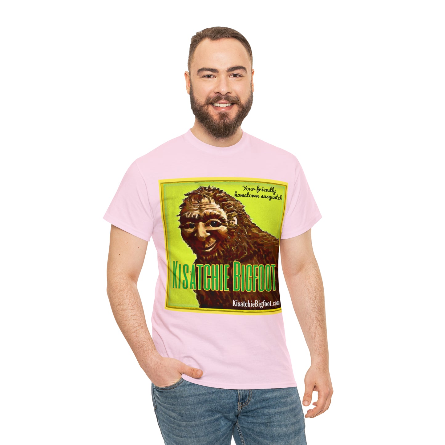 Kisatchie Bigfoot Unisex Heavy Cotton Tee