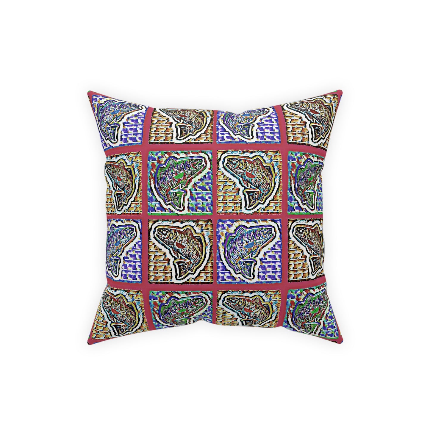 Redfish Broadcloth Pillow