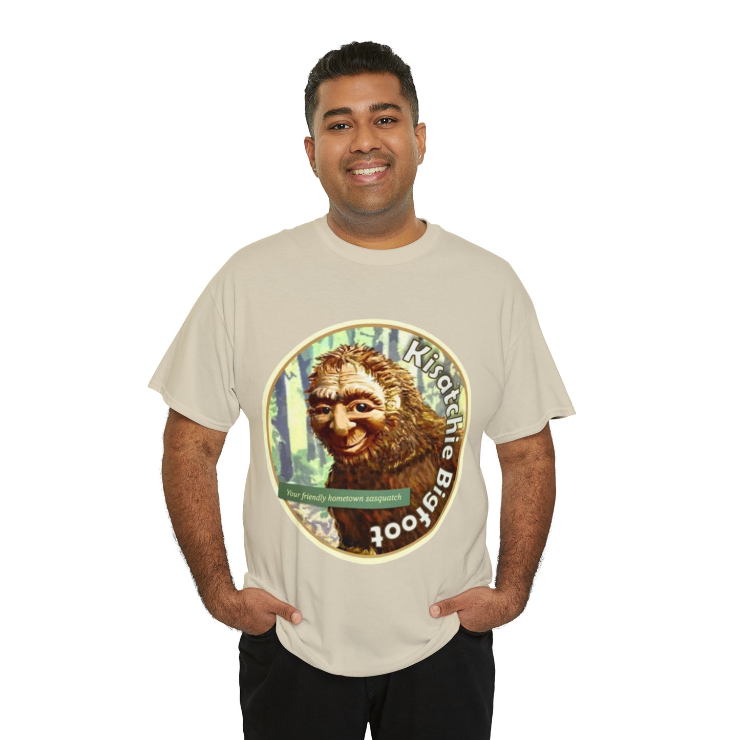 Kisatchie Bigfoot Unisex Heavy Cotton Tee