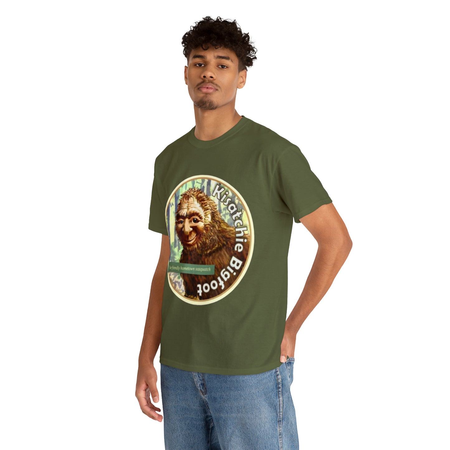 Kisatchie Bigfoot Unisex Heavy Cotton Tee