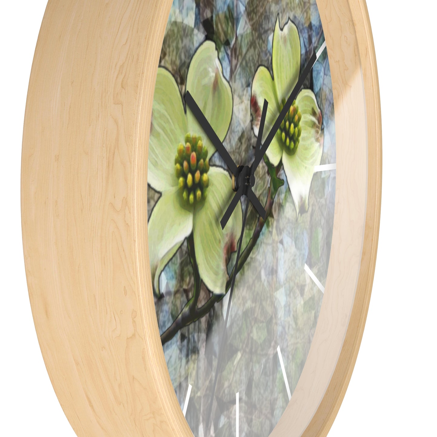 Kisatchie Dogwoods Wall Clock