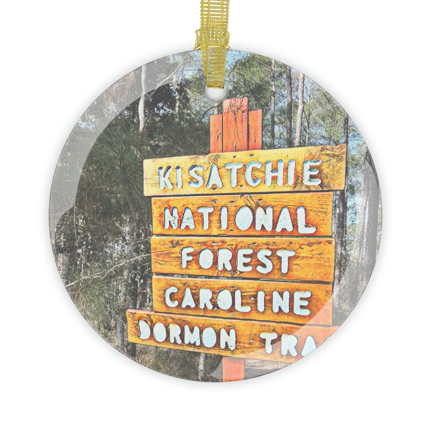 Caroline Dormon Trail Glass Ornaments