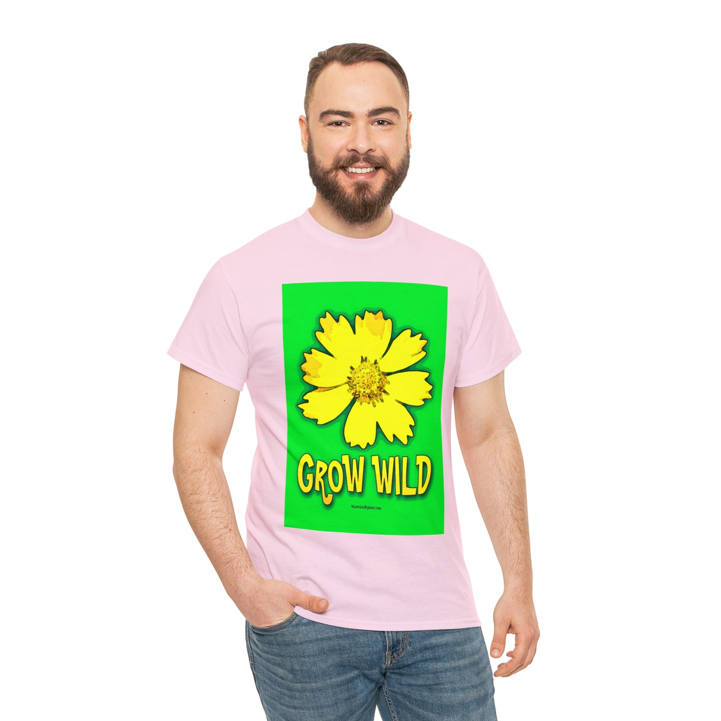 Grow Wild Unisex Heavy Cotton Tee