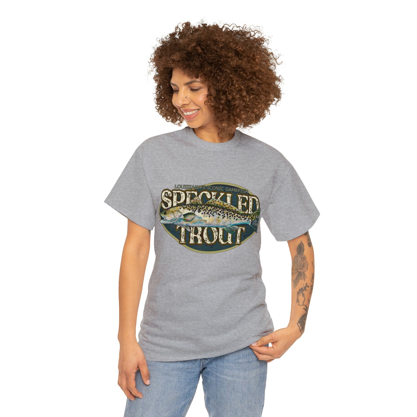 Speckled Trout Unisex Heavy Cotton Tee