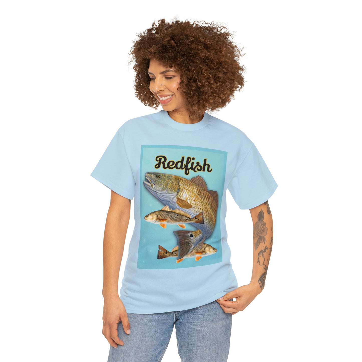 Redfish Unisex Heavy Cotton Tee