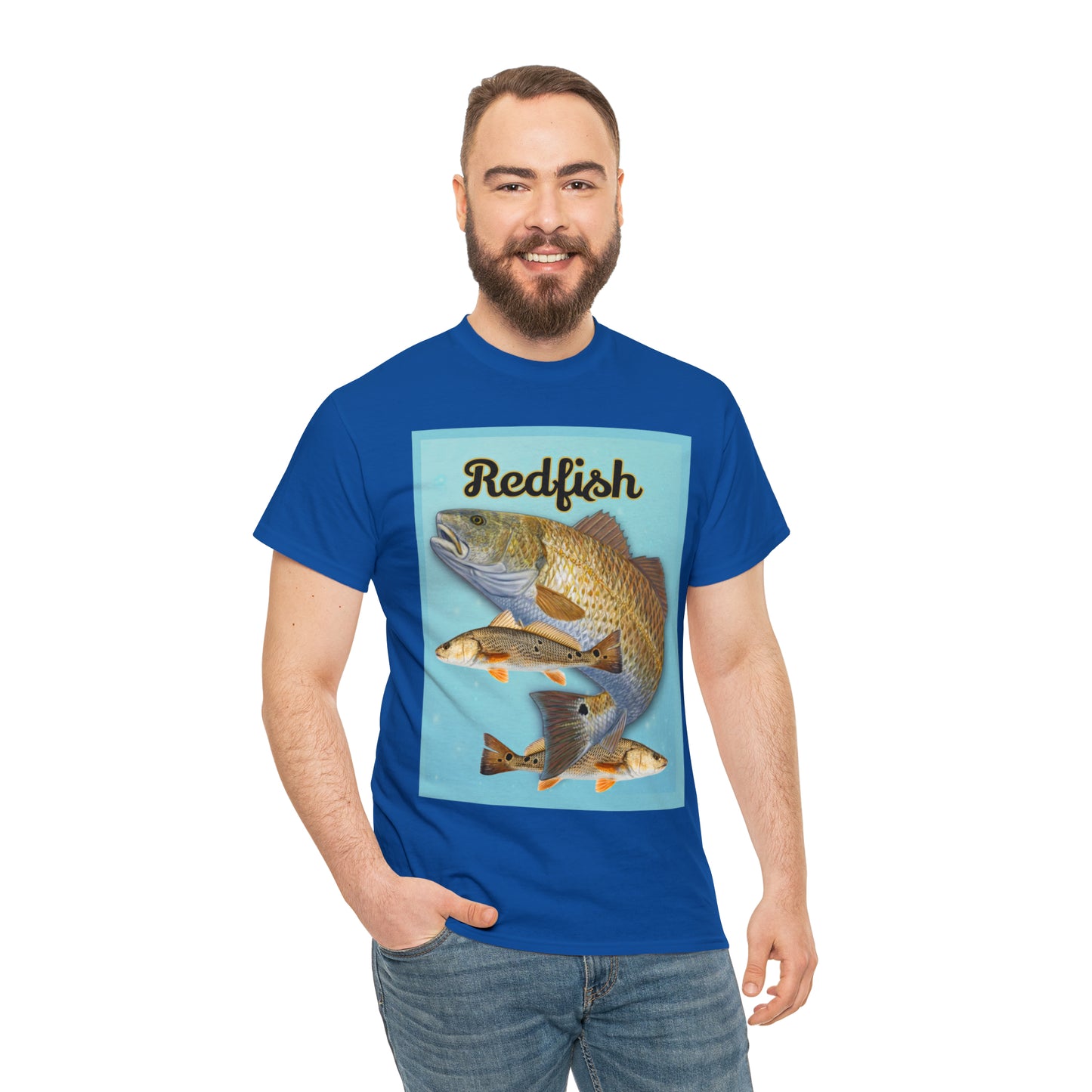 Redfish Unisex Heavy Cotton Tee