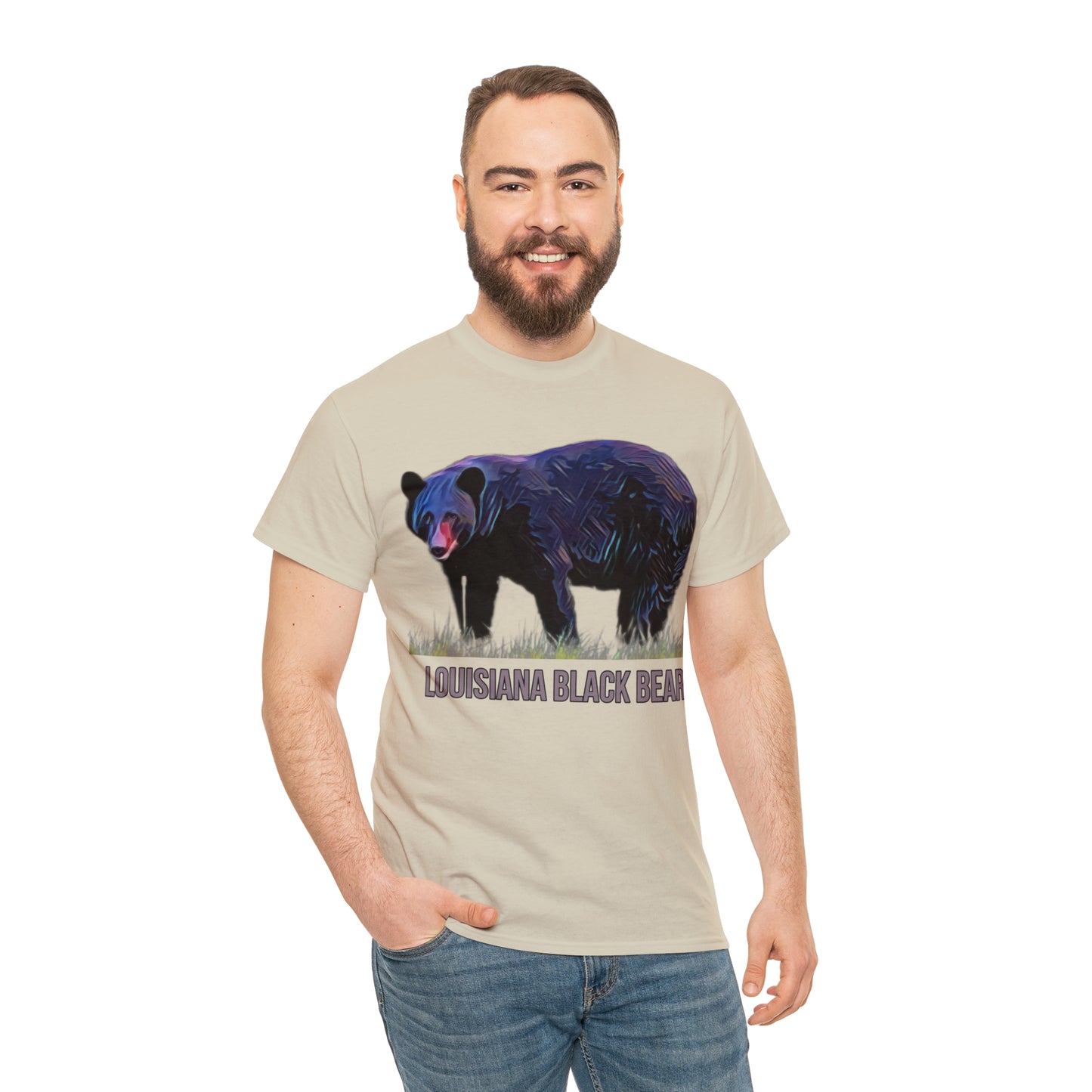 Louisiana Black Bear Unisex Heavy Cotton Tee